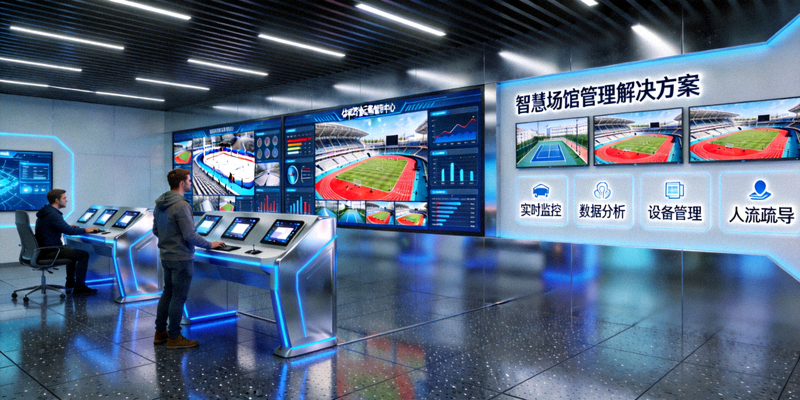 大型体育场馆运营管理中心 - 智慧场馆管理解决方案